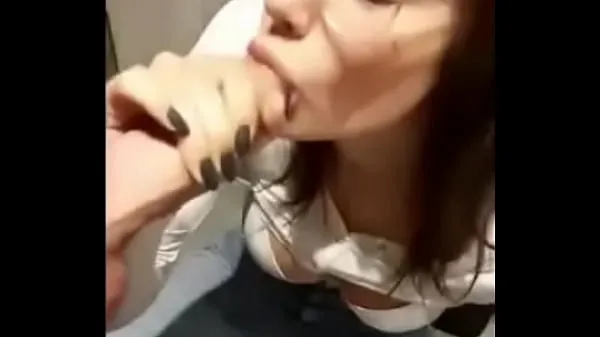Duża A rich quick blowjob and I cum in her mouth ciepła tuba