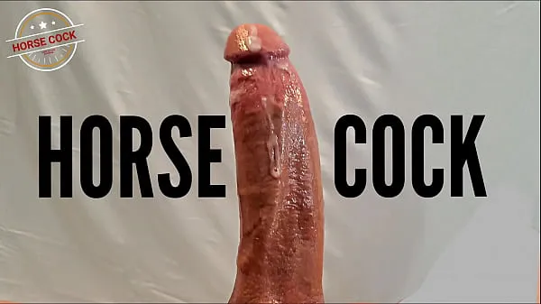 Stort Horse Cock Male Stripper and Pornstar Big Dick Daddy Orgasm Slut POV Close up Cumshot with Big White Cock Leak varmt rør