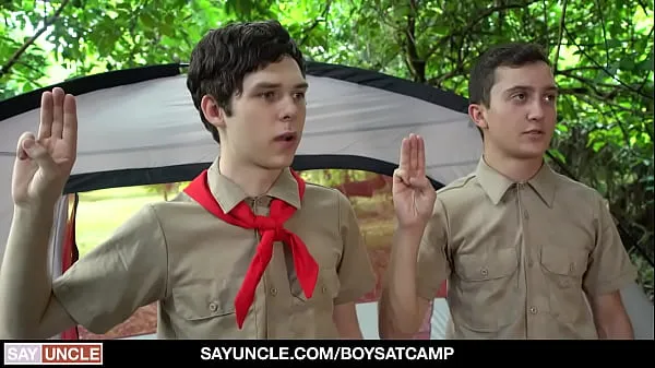 بڑی Two Camp Boys Disciplined For Not Following Orders گرم ٹیوب