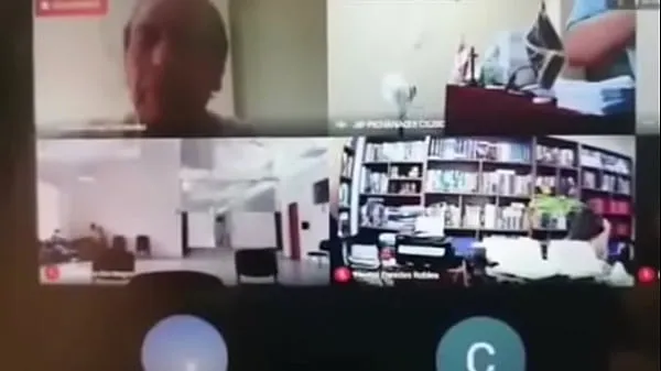 Big LAWYER FORGETS TO TURN OFF HIS CAMERA AT THE FULL WORK VIA ZOOM warm Tube