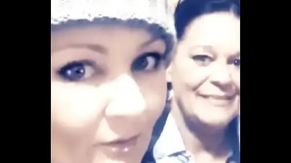 Stort Real Life step Mother and Daughter Pawgs Threesome varmt rør