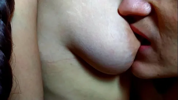 Big Stepson decided to remember what it was like to suck his stepmoms nipples - Nipples sucking warm Tube