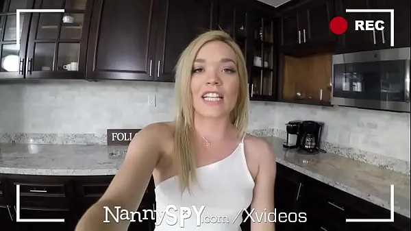 ใหญ่ NANNYSPY Blonde Seduces Big Dick Employer ท่ออุ่น