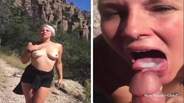 Big Sweaty Outdoor Blowjob in the Park warm Tube