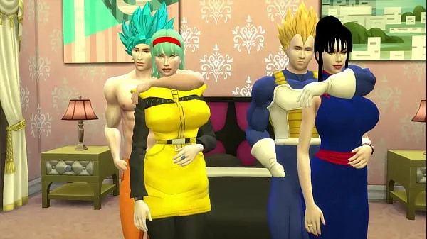Stort Dragon Ball Porn Hentai Wife Swapping Goku and Vegeta Unfaithful and Hot Wives Want to be Fucked by their Husband's Friend NTR varmt rør