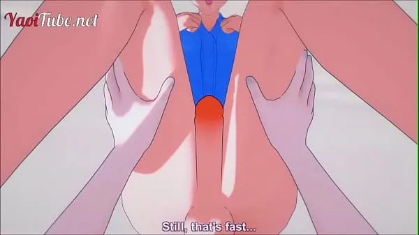 Evangelion Yaoi Hentai 3D - Shinji x Kaworu. Handjob, blowjob and bareback and cums in his mouth and ass Tiub hangat besar