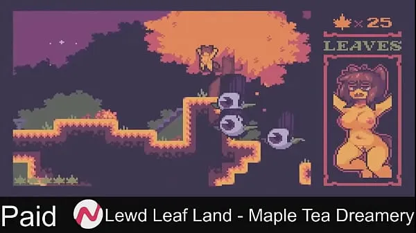 بڑی Lewd Leaf Land - Maple Tea Dreamery گرم ٹیوب