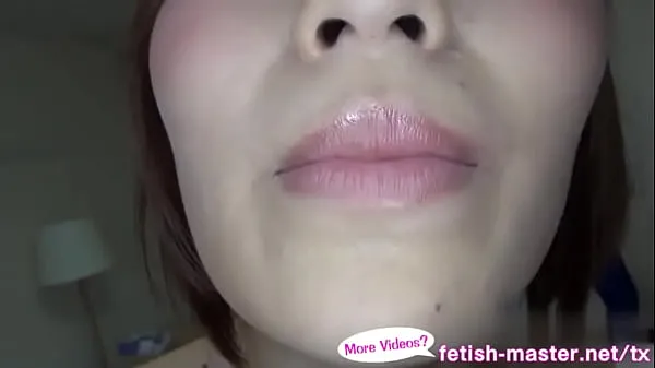 Stort Japanese Asian Tongue Spit Face Nose Licking Sucking Kissing Handjob Fetish - More at varmt rör