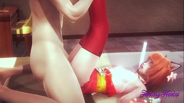 Velika Card Captor Sakura - Sakura in Fucked and cums inside her pussy - Japanese anime video porn topla cev