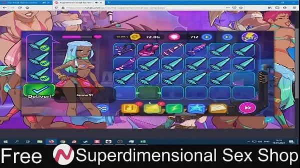 بڑی Superdimensional Sex Shop گرم ٹیوب