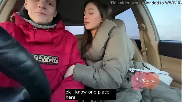 Big SPY CAMERA Real russian blowjob in car with conversations warm Tube