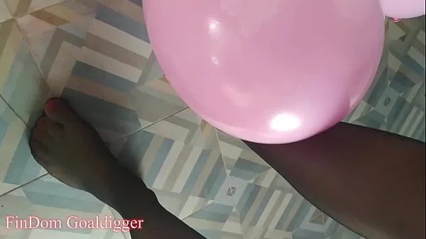 Duża Balloons Bathroom Stockings legs Mesmerize ciepła tuba