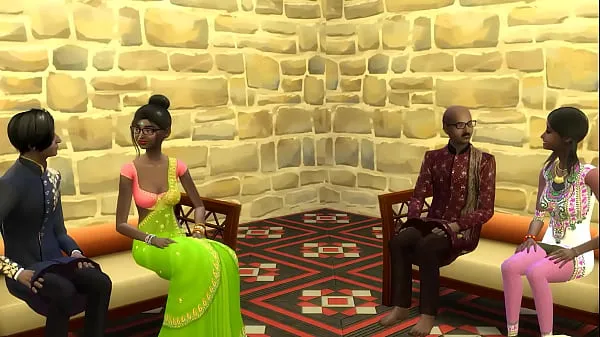 INDIAN stepMOM AND stepDAD TEACH stepBROTHER AND stepSISTER HOW TO MAKE A REAL MASSAGE أنبوب دافئ كبير