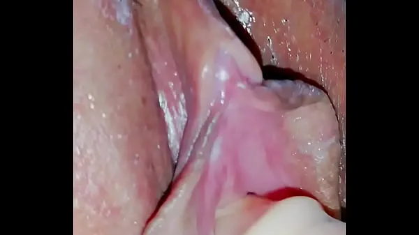 Gros Extreme Close up Dilding tube chaud