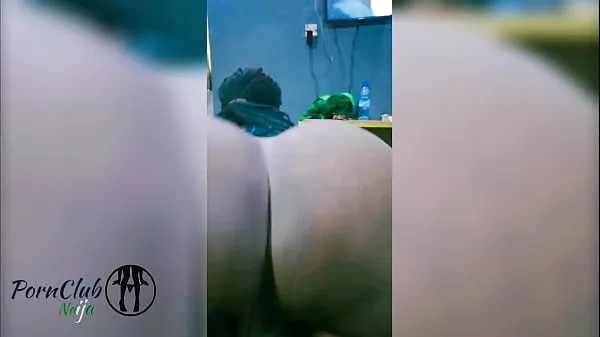 Suuri Nigerian Big Ass Reverse Cow Girl lämmin putki