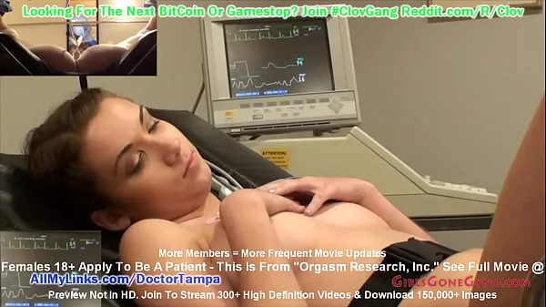 CLOV - Naomi Alice Undergoes Orgasm Research, Inc By Doctor Tampa Tabung hangat yang besar