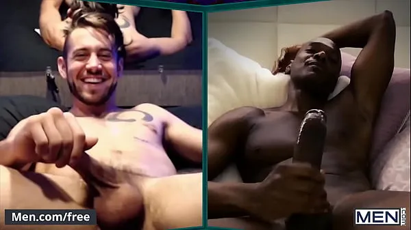 Stort Six Men Get Together On A Video Call Some Fuck Their Holes With Dildos While Others Stroke Their Dicks - Men varmt rör
