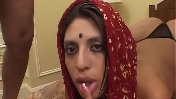 Big Husband is at a meeting, indian wife cheat him with 2 big cocks warm Tube