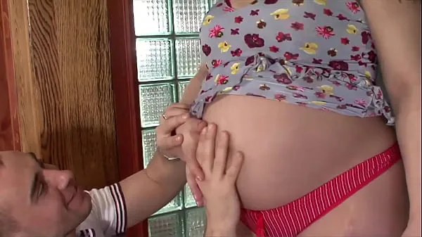 Duża PREGNANT PREGNANT PREGNANT ciepła tuba