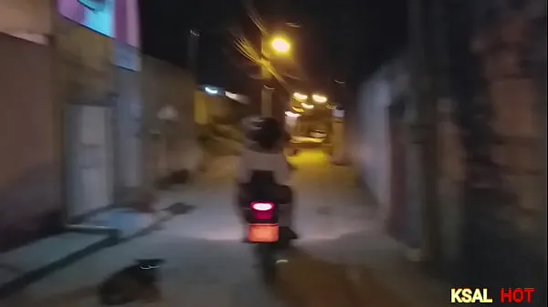 Big The naughty Danny Hot, goes to the square, finds a little friend and she gets on the bike with him to fuck her pussy with a huge cock warm Tube