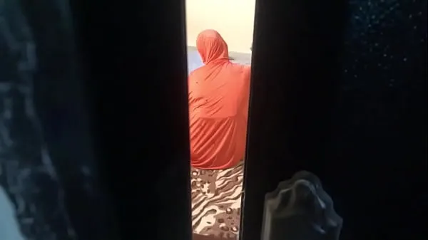 Grote Muslim step mom fucks friend after Morning prayers warme buis