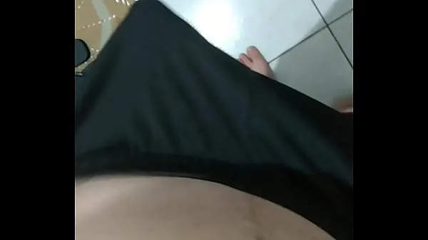 Ống ấm áp Novin's cock taking off his soccer shorts lớn