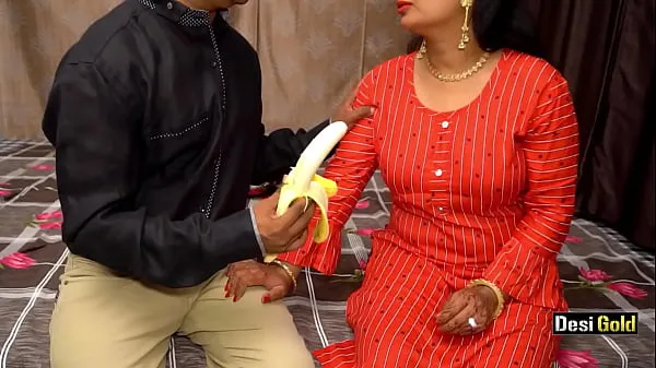 Большая Jija Sali, специальный банановый секс, индийское порно с чистым аудио на хинди теплая трубка