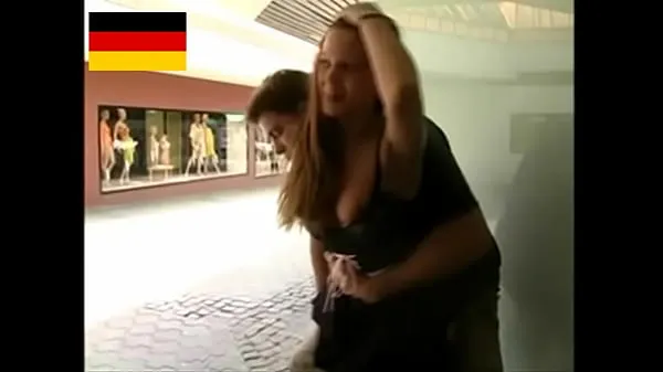German Teen fucks in the public أنبوب دافئ كبير