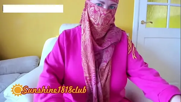 Velika Arabic sex webcam big tits muslim girl in hijab big ass 09.30 topla cev