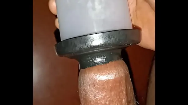 Grote Pumping hard with my real desi cock & masterbating warme buis