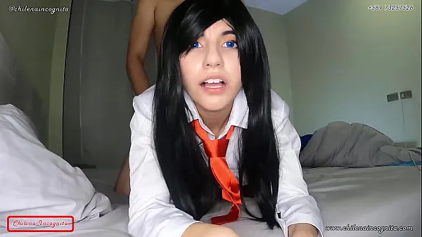 Velika Blue Eyed College Virgin Straight Black Hair Has Sex Debut In Front Of Cameras - Japanese Student- TRAILER topla cev