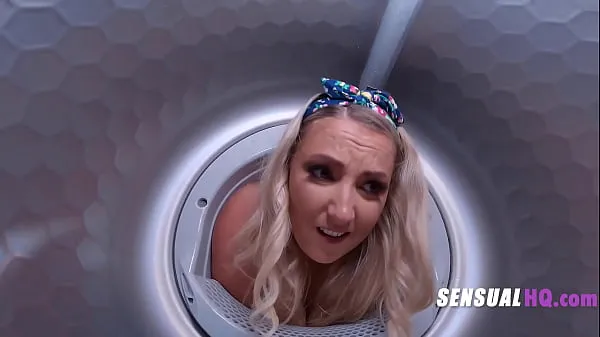 Big StepMom Lets Me Freeuse Her While Stuck In Dryer warm Tube
