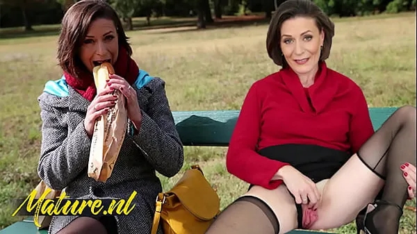 Big French MILF Eats Her Lunch Outside Before Leaving With a Stranger & Getting Ass Fucked warm Tube