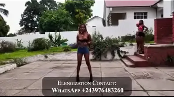 Ống ấm áp Top models Kinshasa porno lớn