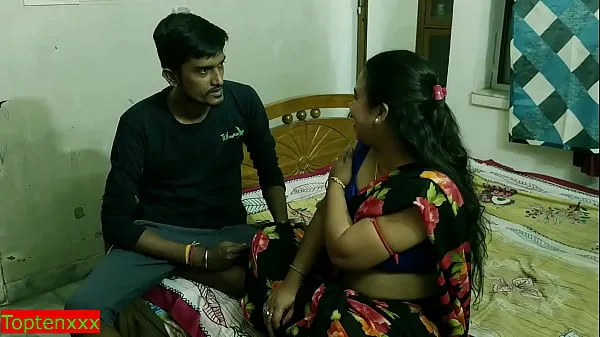 Μεγάλος Indian hot bhabhi suddenly getting fucked and cum inside by husbands brother! with clear hindi audio θερμός σωλήνας