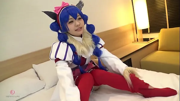 Big Hentai Cosplay】Sex with a cute blue haired cosplayer. Soaking wet with a lot of squirting. - Intro warm Tube