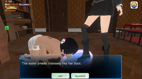 Большая 3D игра, женское доминирование с Skullgirls, секс-шлюшка теплая трубка