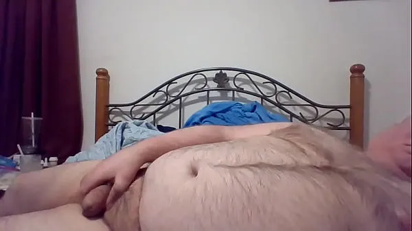 Big old fat guy with wrecked cock masturbates warm Tube