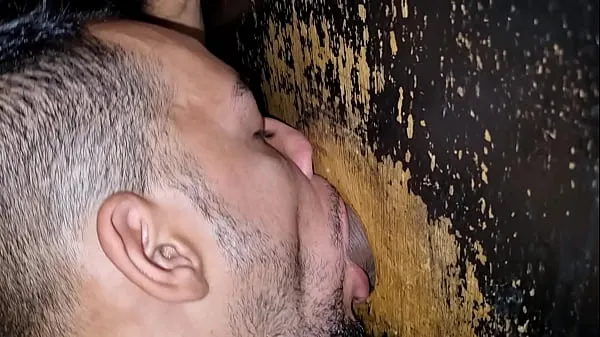 I sucked a very thick cock in the glory hole - FULL RED أنبوب دافئ كبير