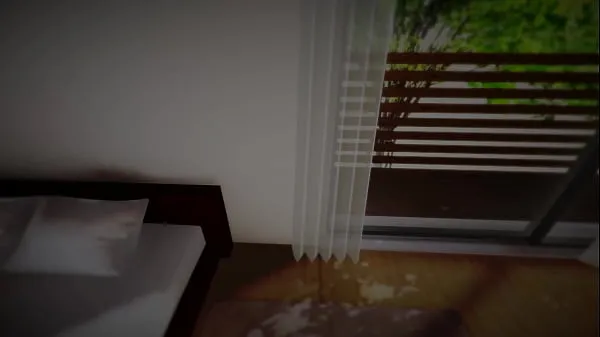 Sexaloid Girlfriend on the Floor [3D Hentai, 4K, 60FPS, Uncensored Tabung hangat yang besar