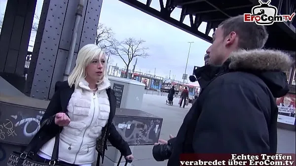 큰 Conceited German woman angsprochen and invited to fuck 따뜻한 튜브