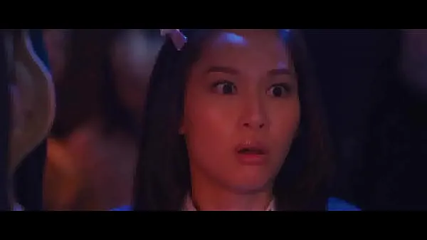 Suuri I-Love-Hongkong Samantha Ko strip dance lämmin putki
