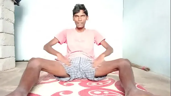 Stort Rajesh spanking and fingering in ass varmt rør
