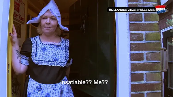 Dutch Dirty Games - Visiting a Dutch MILF with Creampie (FULL SCENE with ENGLISH Subtitles!) - Nederlands gesproken Tiub hangat besar