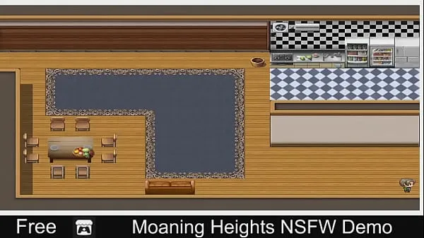 Moaning Heights (Demo itchio Free) 3D, Adult, game, NSFW, Porn, RPG Maker Tabung hangat yang besar