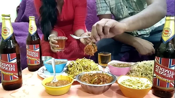 The mistress made special food for the sahib and while eating food, she kissed the pussy. Hindi with sexy voice. Mumbai ashu Tiub hangat besar