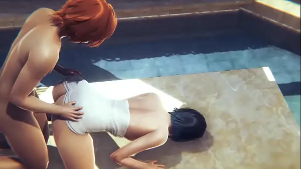 Μεγάλος Genshin Impact - Venti Hardsex a public bath - Sissy crossdress Japanese Asian Manga Anime Game Porn Gay θερμός σωλήνας