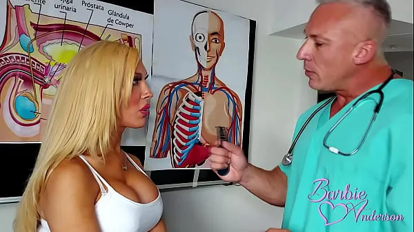 Grote BARBIE ANDERSON TRANS ARGENTINA VISITS DR CHAFA warme buis