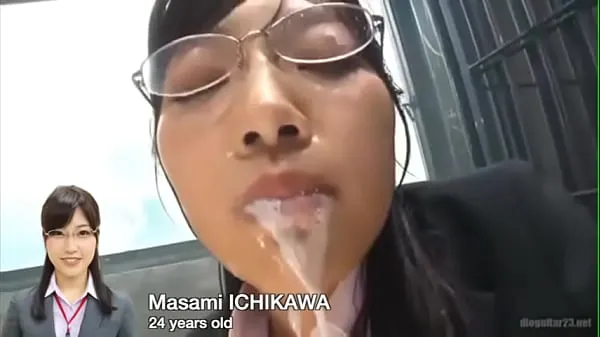 Stort Deepthroat Masami Ichikawa Sucking Dick varmt rör