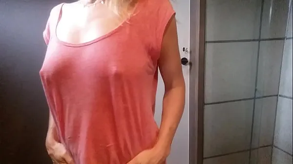 Big nippleringlover milf pierced tits with extreme nipple piercings and 16mm nipple tunnels warm Tube
